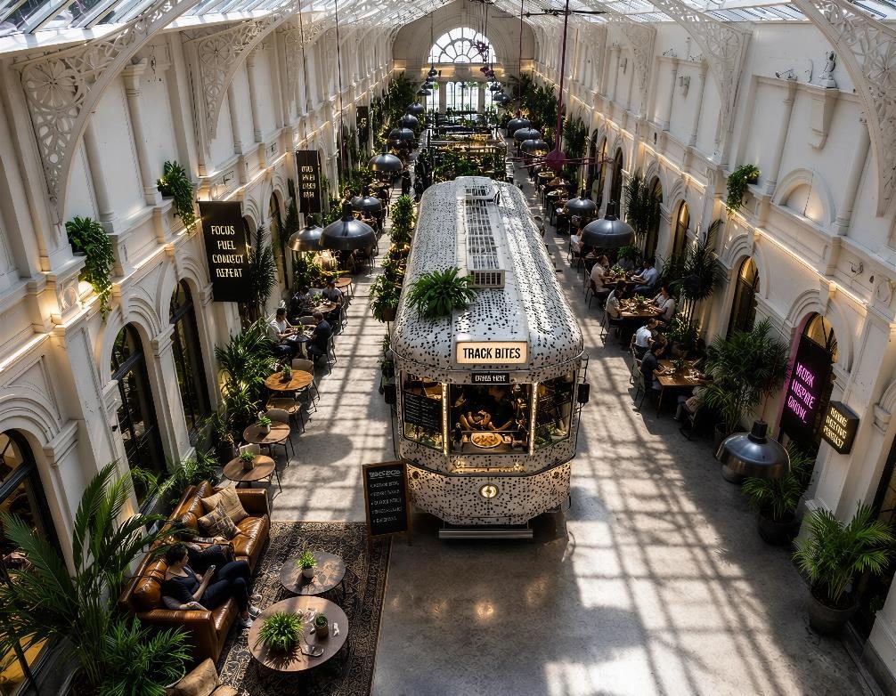 Tanjong Pagar Railway Station, Reimagined — by The Design Artistry